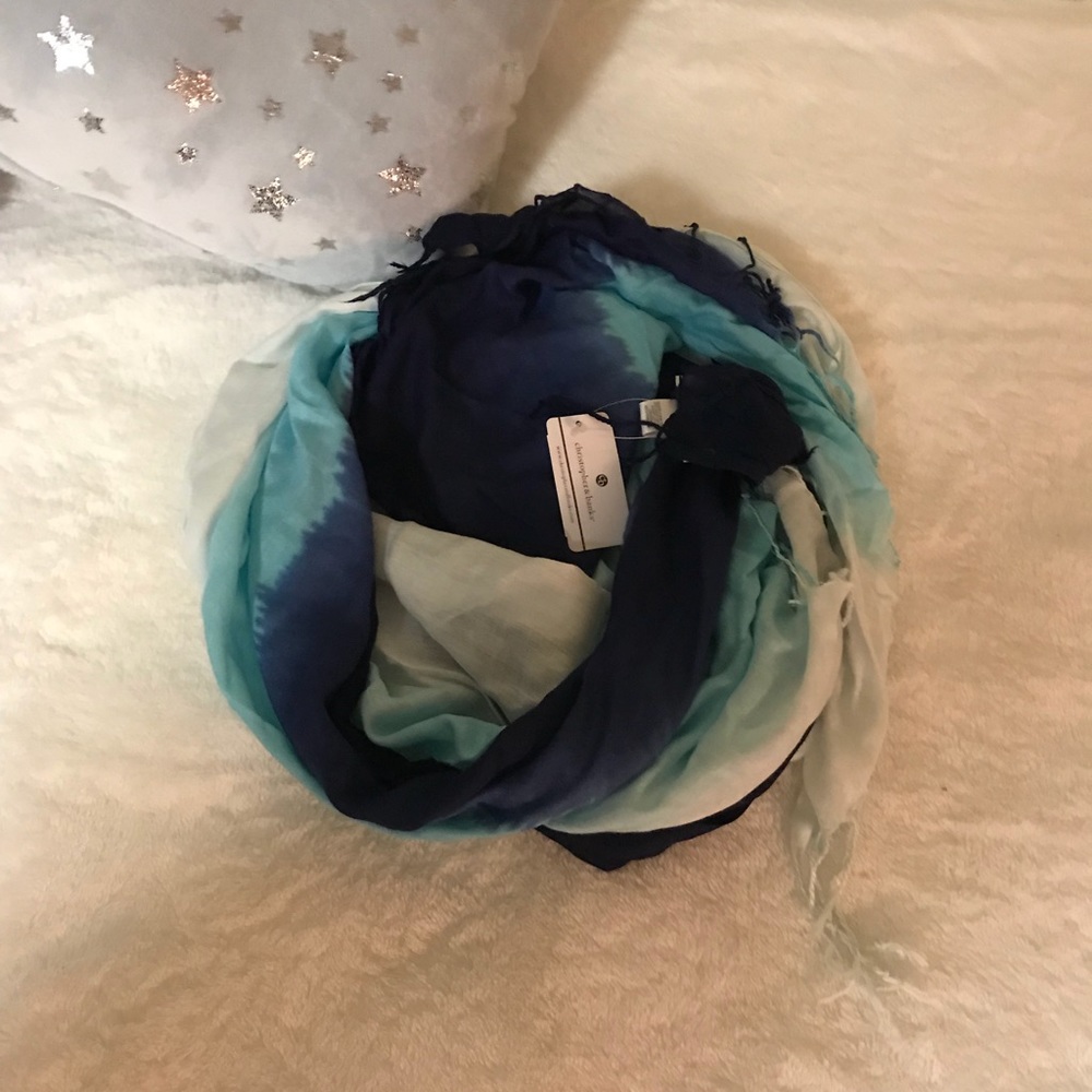Christopher & Banks multi-colored scarf NWT